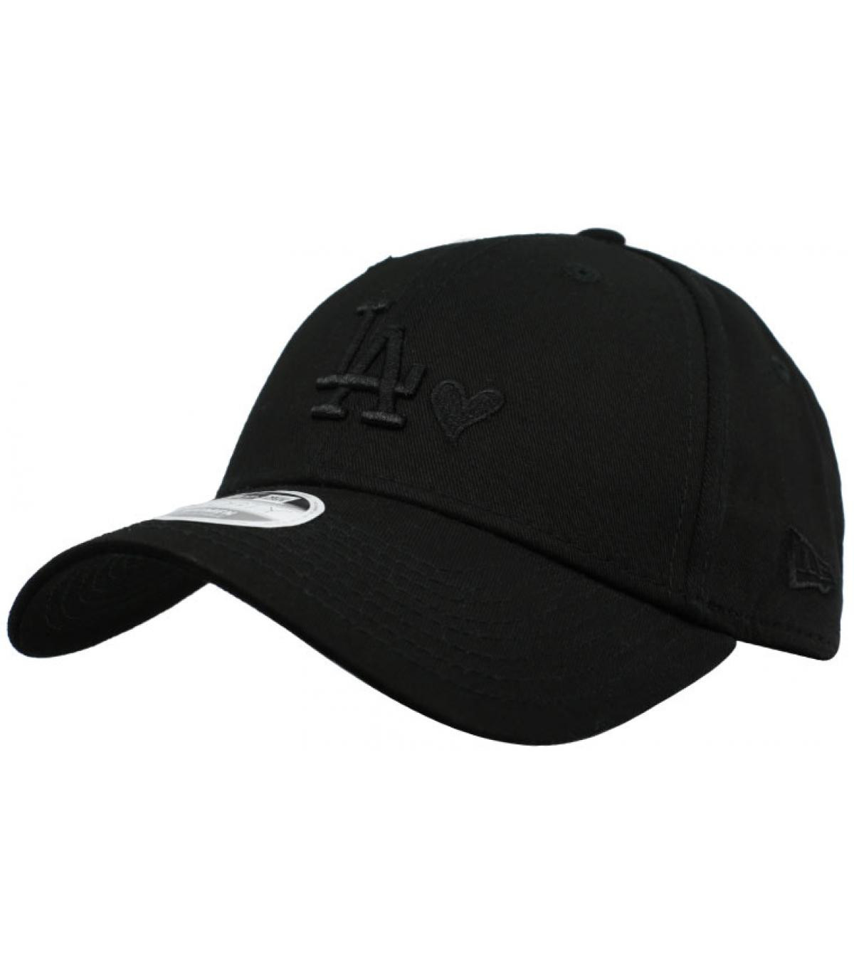 Cap Wmns Heart LA 940 black New Era Cap Wmns Heart LA 940 black New Era